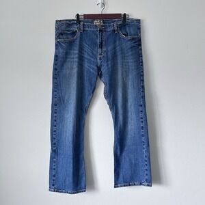 Wrangler 20X Jeans Style 42 Vintage Boot Cut Medium Wash Stretch Denim 40x32